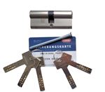 Механизм цилиндровый Abus X12R (Абус) 85 мм (40*45) никель, кл/кл