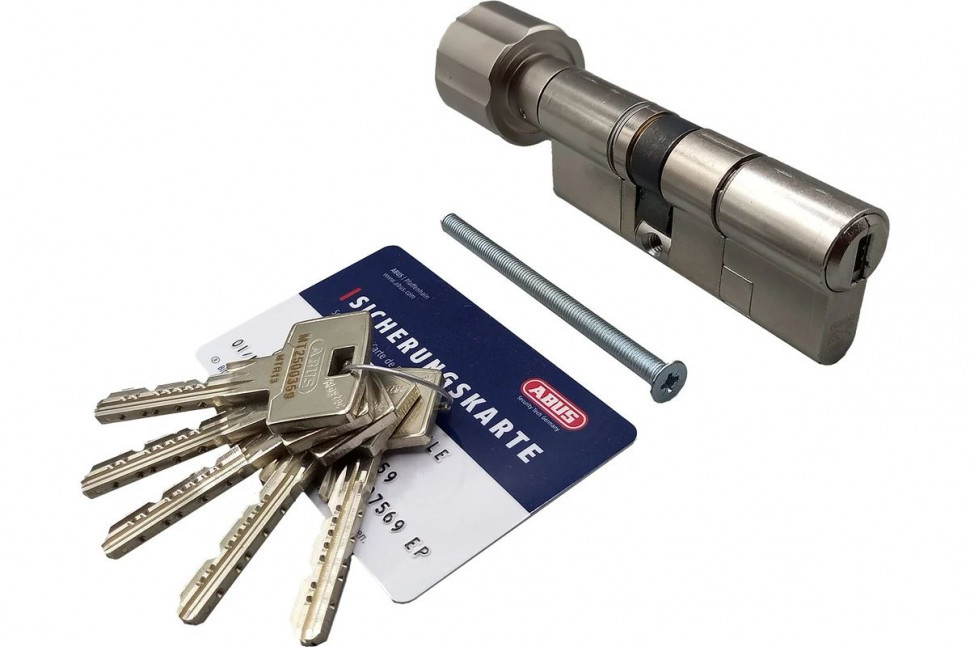 Механизм цилиндровый ABUS Magtec 80 мм (35*45) ключ/вертушка