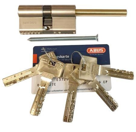 Механизм цилиндровый Abus Bravus 4000 MX (Абус) 85 мм (55*30) никель, кл/шток