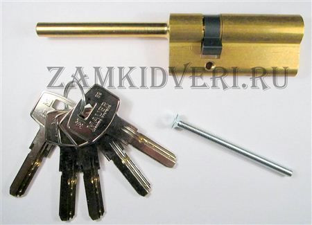 Механизм цилиндровый Mauer Elite 62 мм (41*21Ш) кл/шток (латунь)