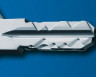 Цилиндр Evva ICS 82 мм 31x51 ключ-вертушка (никель)