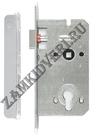 Замок врезной Gerda ZW 100 WK (50 mm) никель