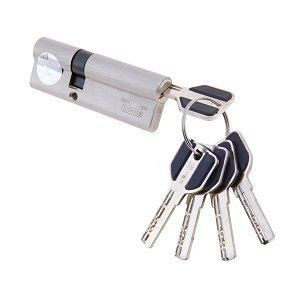 Цилиндровый механизм Msm C95 SN 60*35 (матовый никель) перфо