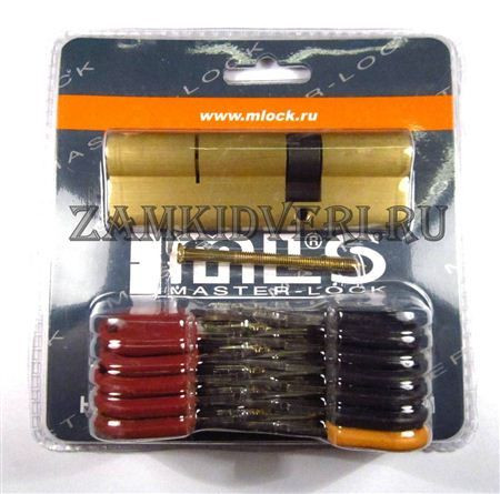 Механизм цилиндровый Master Lock 35*55 кл/кл, перекод.