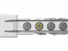 Цилиндр Evva MCS 67 мм 31x36 ключ-ключ