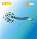 Ручки раздельные MSM R406 AС/CP (Медь/Хром) на круглом основании